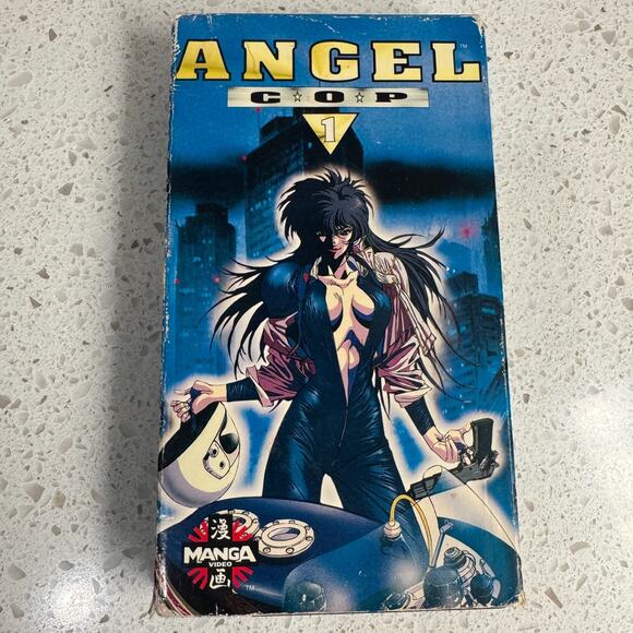 Angel Cop 1 Special Security Force VHS Japanese Dubbed English Manga Anime 1995 - Picture 1 of 4